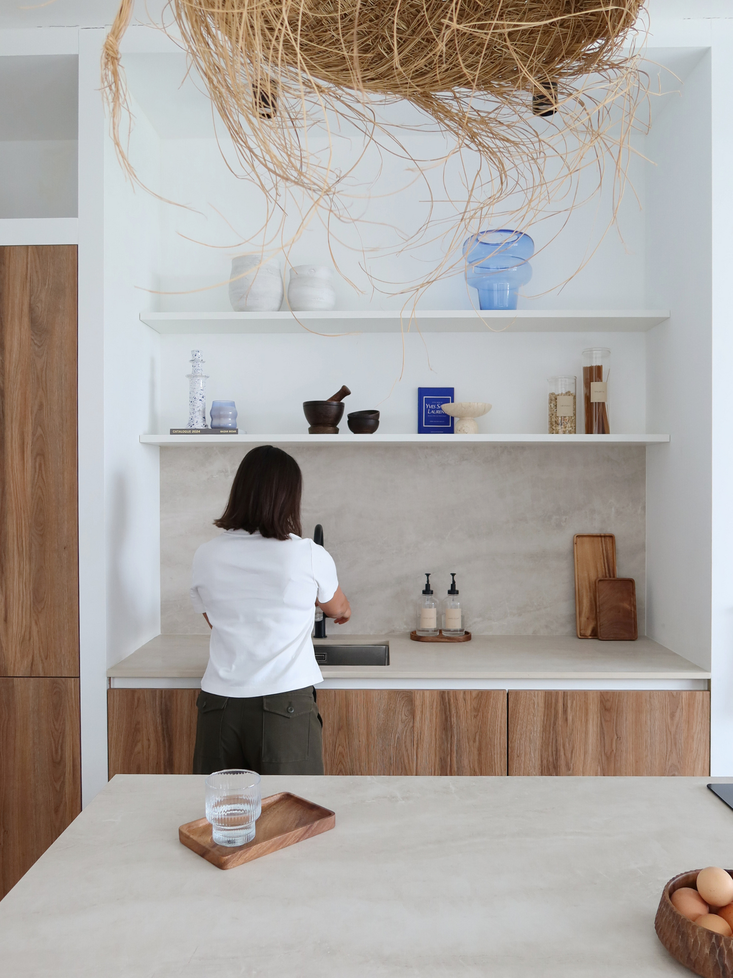 Plate Amara | Wood