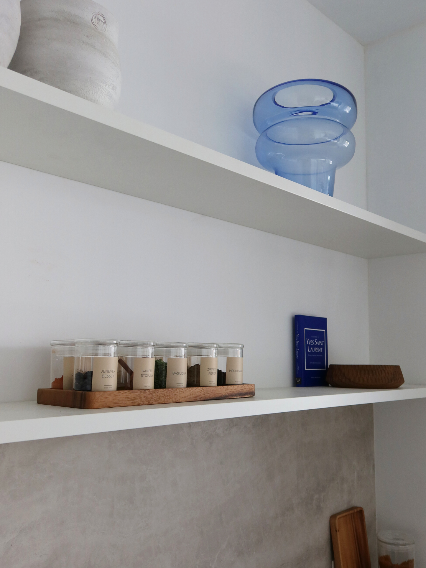Wooden plate dispensers. Wooden organizers for kitchen or bathroom. Glass storage jar with wooden lid. Wooden spice jar. Organizer and drawer divider. Wooden bowl or fruit bowl. Small wooden spoon. Bamboo spoon. Light or dark wood.