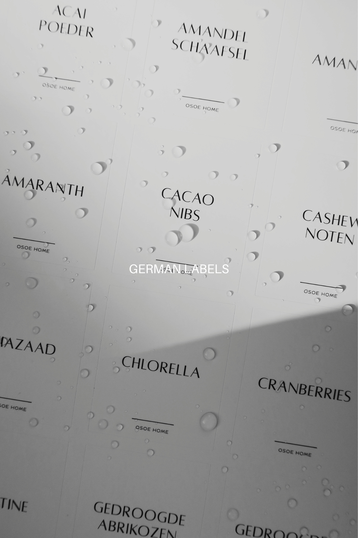 Labels | Duits