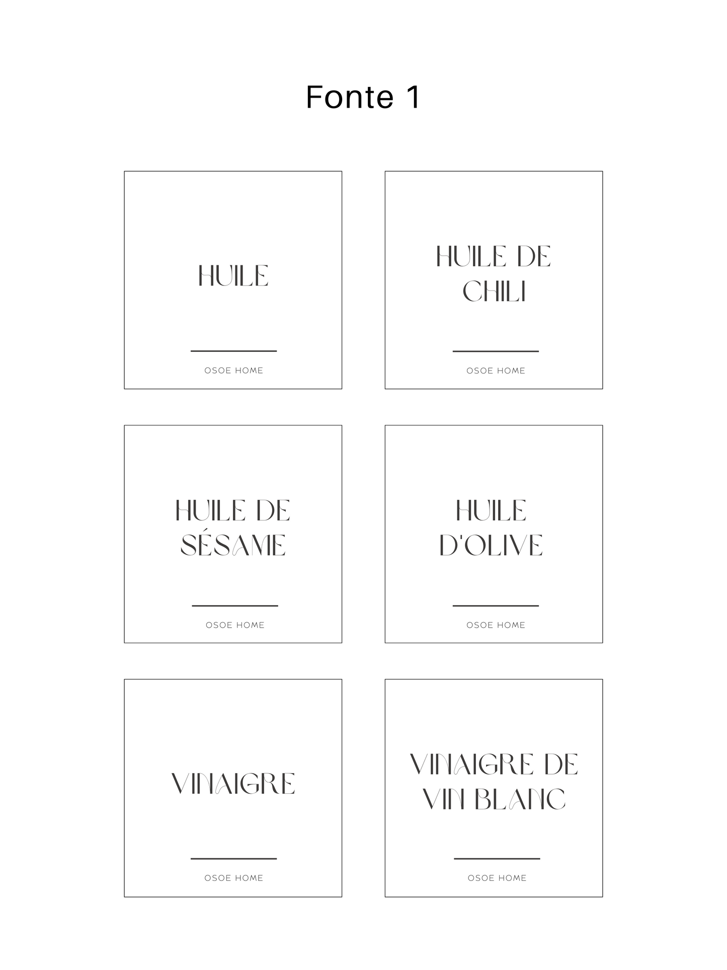 French | Oil, vinegar & sauces | 24 pieces 