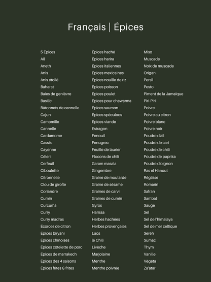 Étiquettes d'épices et d'herbes. Étiquettes pour garde-manger et bocaux de conservation. Étiquettes résistantes à l'eau. Étiquettes antitaches. Autocollants pour pots à épices. Autocollants pour conserver les épices. Étiquettes alimentaires. Mots-clés Temu, Action, Xenos. Objectifs de cuisine. Étiquettes pour pots à épices. Étiquettes de rangement pour la cuisine. Labels for spice jars. Waterproof and stain resistant stickers for spice jars and storage jars. Herb and spices stickers. Water resistant labels.