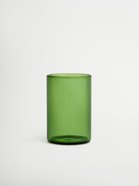 Give your table a trendy upgrade with Glass Naoki, featuring a taller design and deep green color that adds a subtle, restaurant-style touch. Perfect for water, soft drinks, or chilled beverages during dinner. Made entirely from green borosilicate glass, combining timeless elegance with practical durability. Heat-resistant and strong enough for daily use, yet refined enough to enhance any table setting. Sold individually, allowing you to choose exactly how many glasses complete your collection.