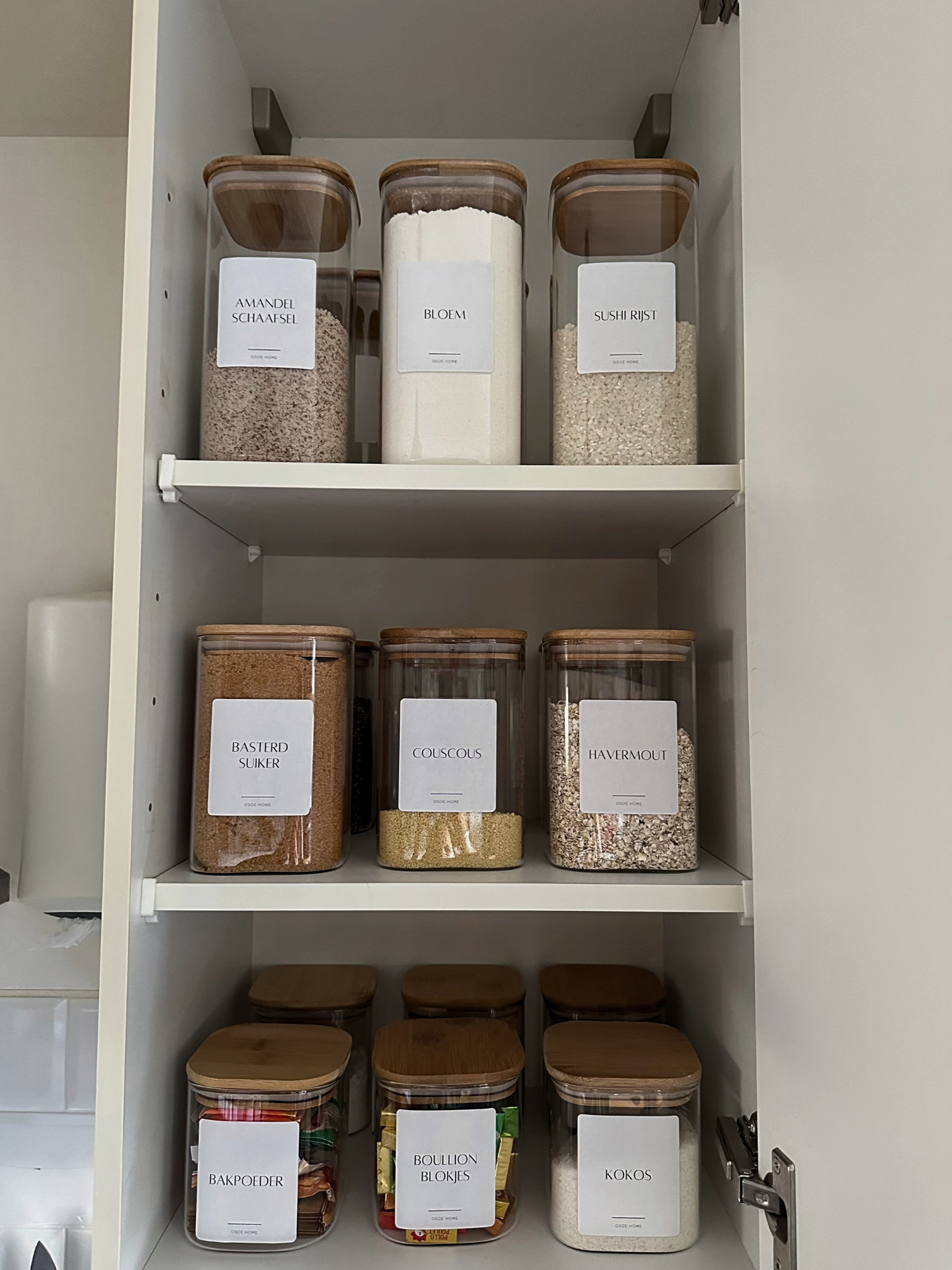 Voorraadpot glas. Voorraadpot Action, Xenos, IKEA, Hema. Voorraadpot set. Voorraadpot groot. Voorraadpot met deksel. Voorraadbussen. Voorraadpotten houten deksel. Voorraadpotten Blokker. Voorraadpotten zwart. Voorraadpotten zwarte deksel. Voorraadpotten vierkant. Bamboe acacia houten deksel. Voorraadpotten labels stickers. Luchtdichte voorraadpot. Rond, vierkant, golvend. Voorraadpot Temu. Jar bamboo. Storage jar. Storage jar multiple sizes. Pantry jar bamboo. Light wood jar. Glass jar. Glass jar square. 