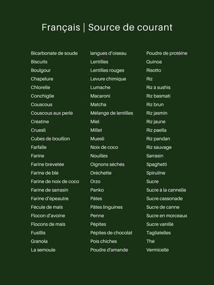 Étiquettes étanches et résistantes à l’huile pour bocaux à épices et contenants alimentaires, idéales pour organiser et identifier facilement vos épices ainsi que des produits secs comme le riz, les pâtes, les noix et les graines. Disponibles en beige et blanc, avec plusieurs polices, tailles et couleurs, ces étiquettes apportent une touche élégante et fonctionnelle à votre cuisine. Parfaites pour une organisation pratique et esthétique des bocaux à épices, des conserves alimentaires et des rangements 
