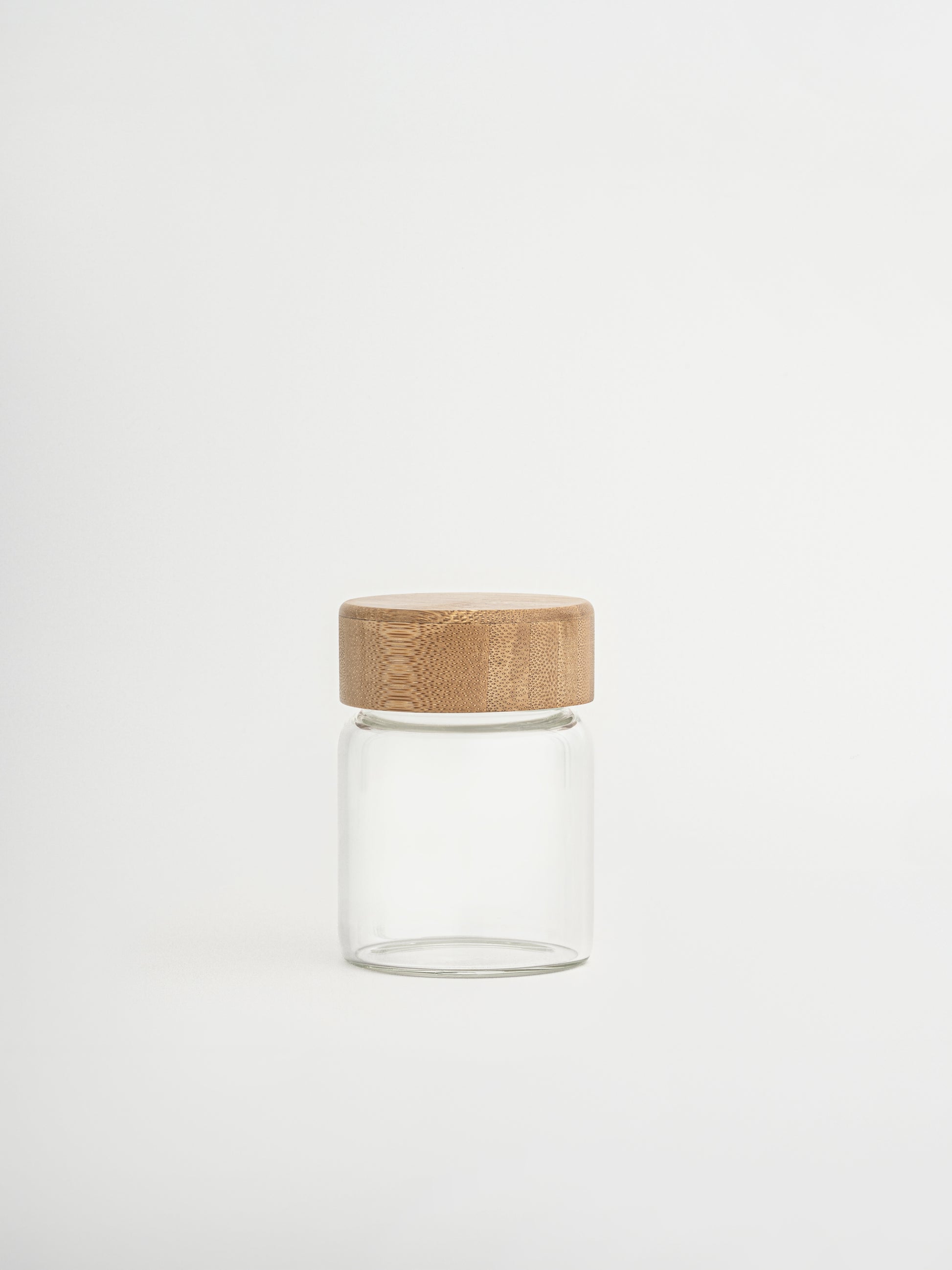 Osoe Home Spice jars Bamboo wood Round - Main Image